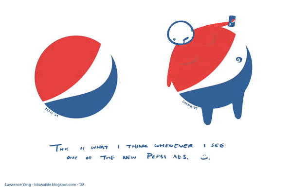 Ответ на новый логотип Pepsi