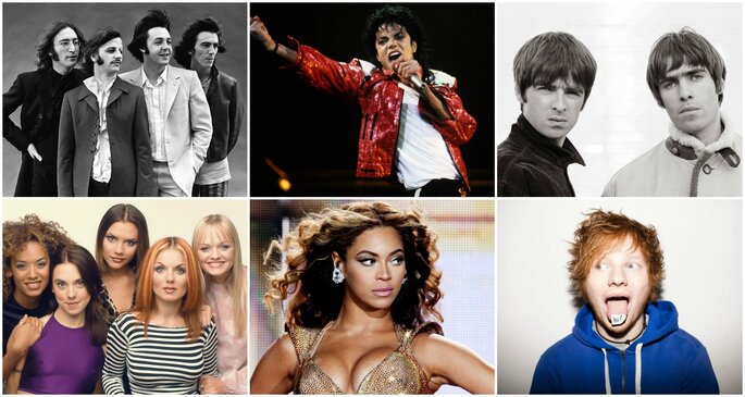 Специально для вас мы тщательно проследили историю поп-музыки и рока и выбрали самые любимые хиты