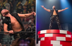 Винс МакМахон будет «безбожно взбешен» звездами WWE, которые твитнули о AEW   Огромный выстрел AEW в войне с WWE, поскольку Джон Моксли, иначе Дин Амброуз, дебютирует шоком   AEW Double or Nothing: Моксли вторгается, когда Коди и Дастин Роудс надевают классику   Roman Reigns показывает, что он был «напуган», чтобы сообщить фанатам WWE о его лейкемии   Браун Strowman хочет реванш Брок Леснар, как он дразнит Уилла Феррелла в WWE   Саша Бэнкс демонстрирует свою новую татуировку на губах во время перерыва в WWE